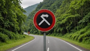 wie verhalten sie sich bei diesem verkehrszeichen links